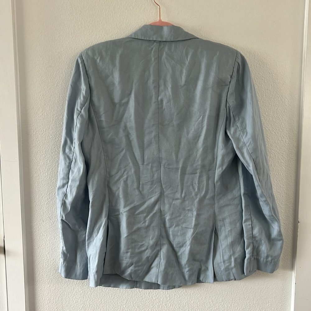 Rosetta Getty x RTR Blue Double Breasted Blazer - Picture 9 of 9